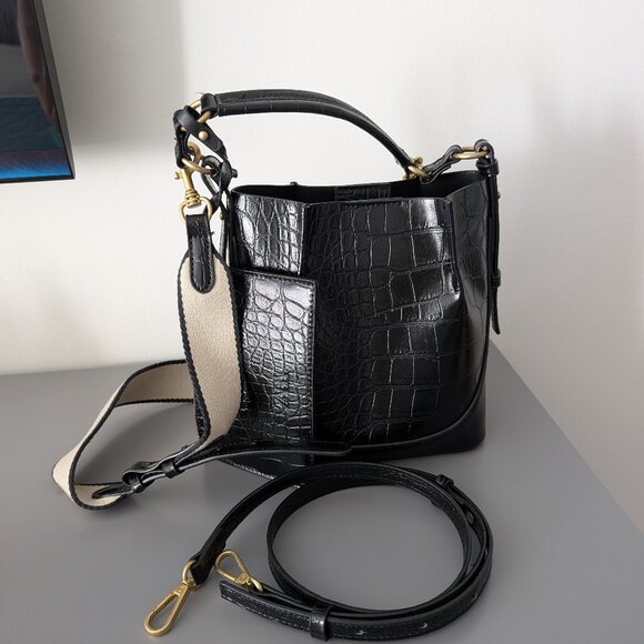 Zara Black Bag - Picture 1 of 2